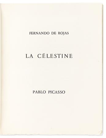 Picasso, Pablo, illus. (188-1973) & Fernando de Rojas (ca. 1465/73-1541) La Célestine.
